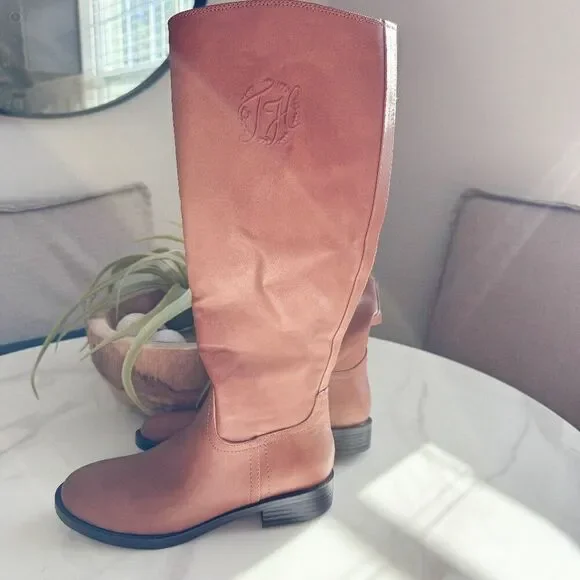 Tommy Hilfiger Women’s Riding Boots Equestrian Style Size 5.5M Like New - Picture 1 of 5